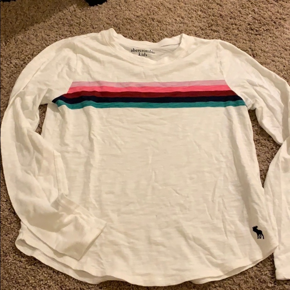 New long sleeve Abercrombie kids shirt, never worn